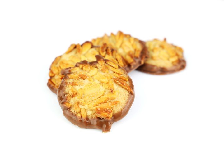 Butter Mandelsplitter mit Vollmilchschokolade
