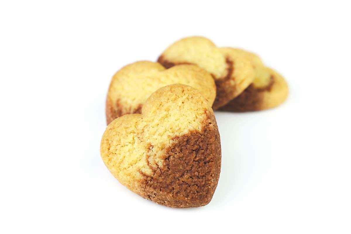 Butter Marmorherzchen