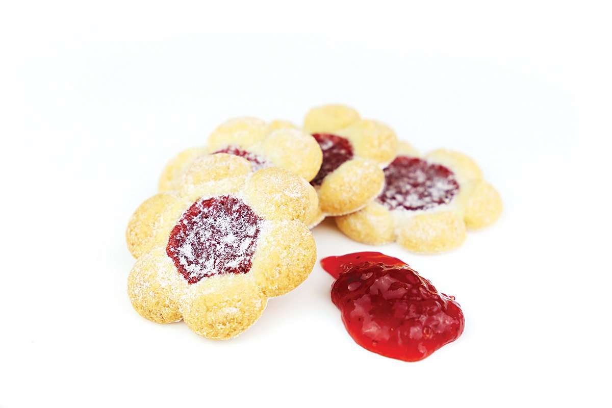 Blütengebäck Vierfrucht