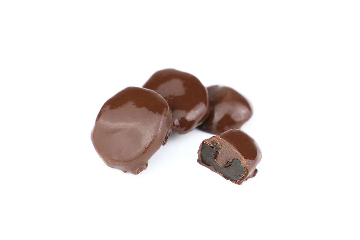 Pflaumen in Zartbitterschokolade